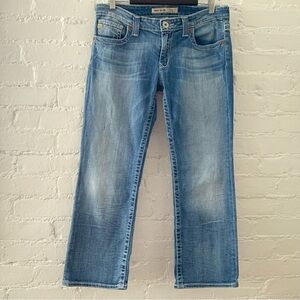 Big Star Casey K Low Rise Fit Cropped Capri Jeans Womens Size 30